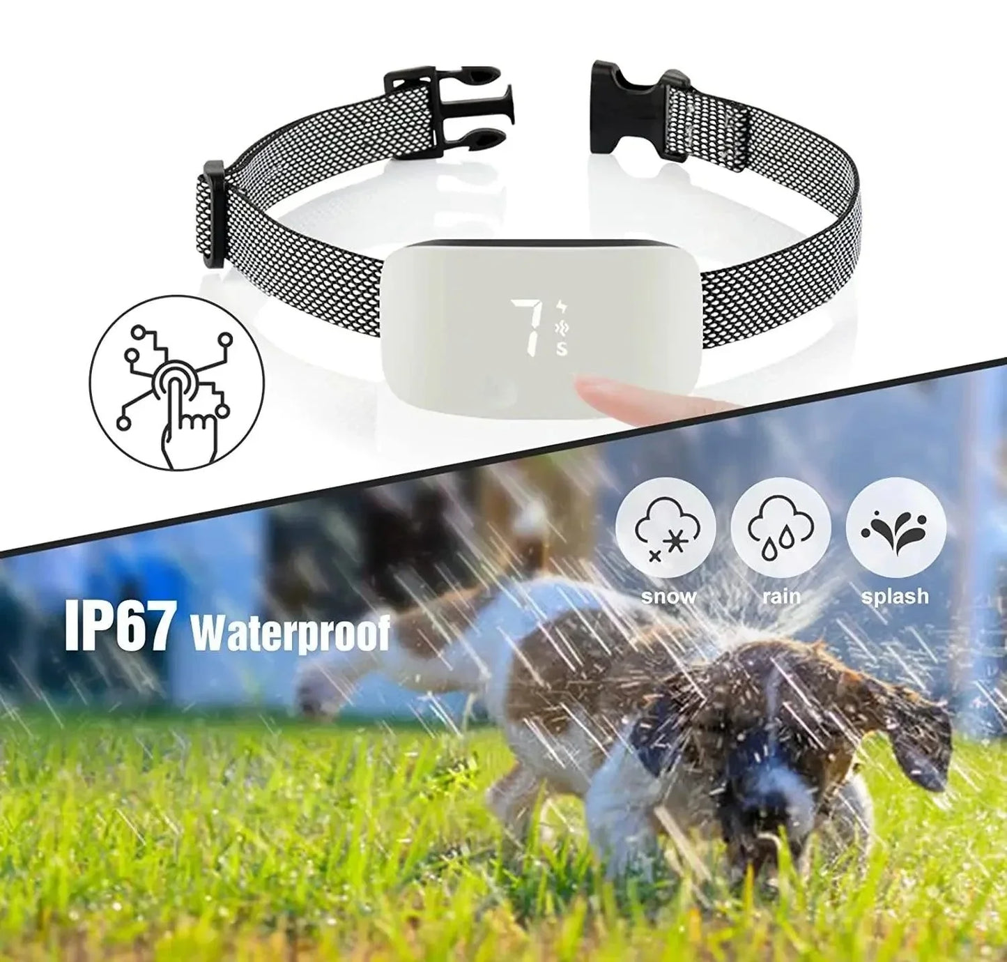 Effective Rechargeable Bark Control Dog Collar