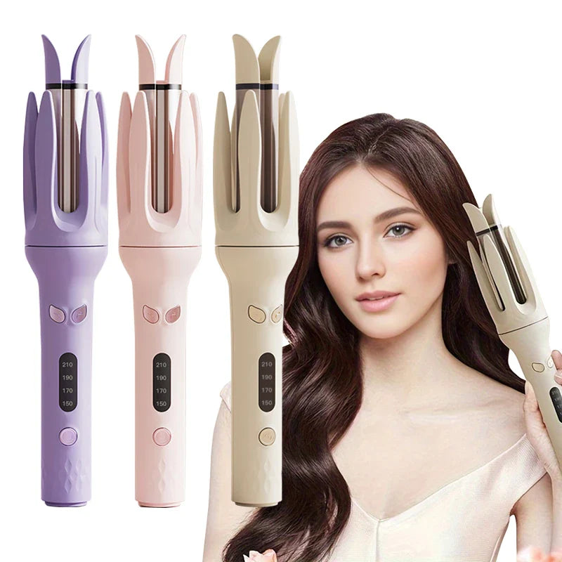 Easy Curl Ceramic Hair Straightener Brush