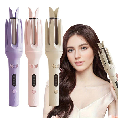 Easy Curl Ceramic Hair Straightener Brush