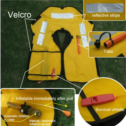 Quick Inflate Life Jacket Survival Vest