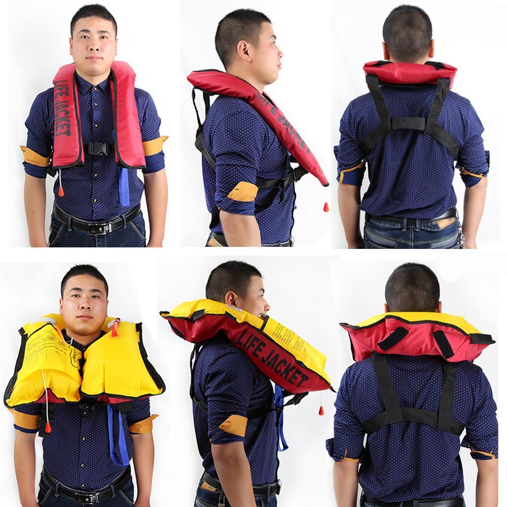 Quick Inflate Life Jacket Survival Vest
