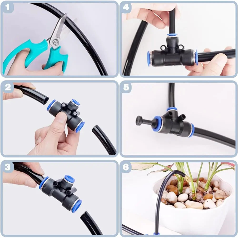 Easy Garden Watering System Saves Time