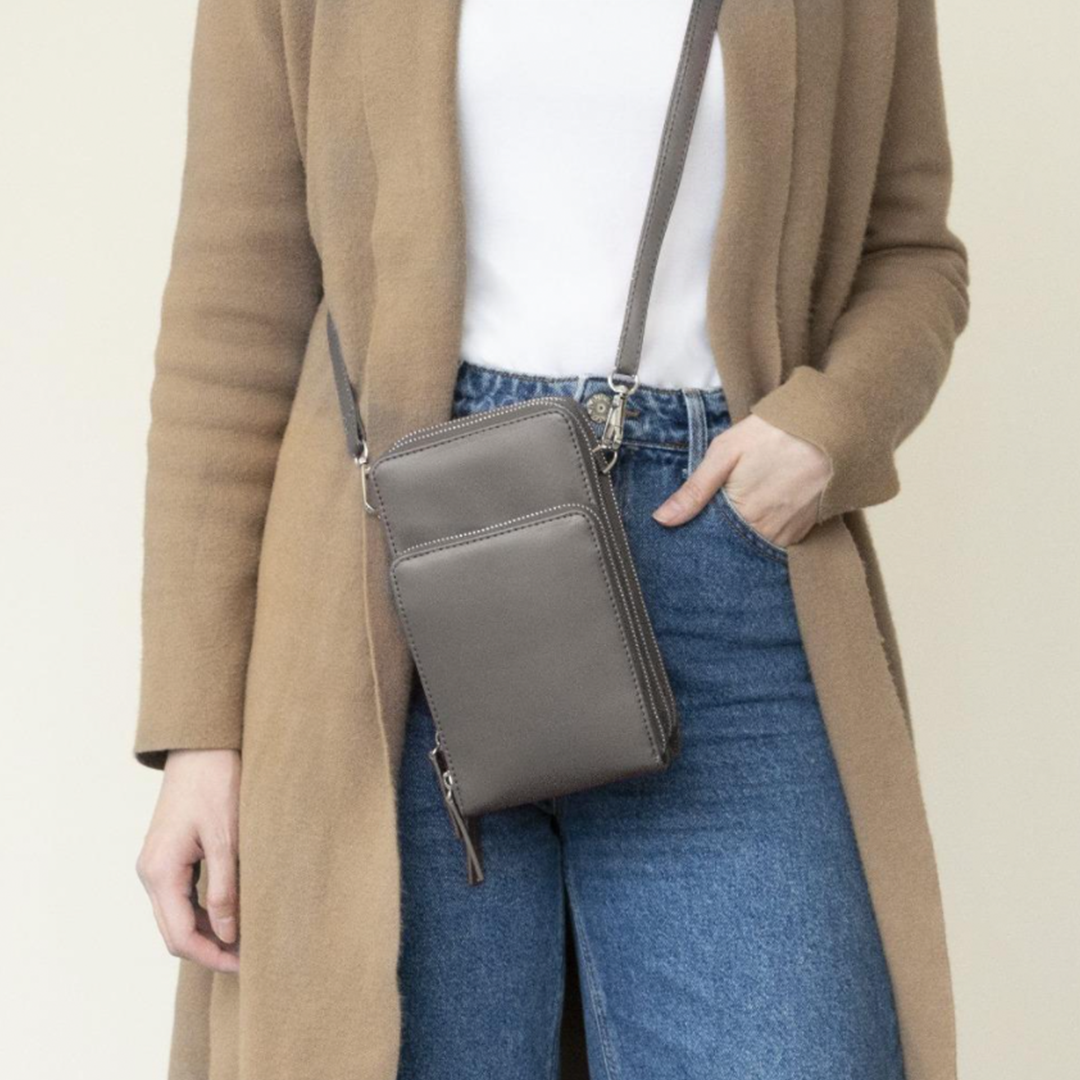 Stylish Protective Leather Phone Wallet
