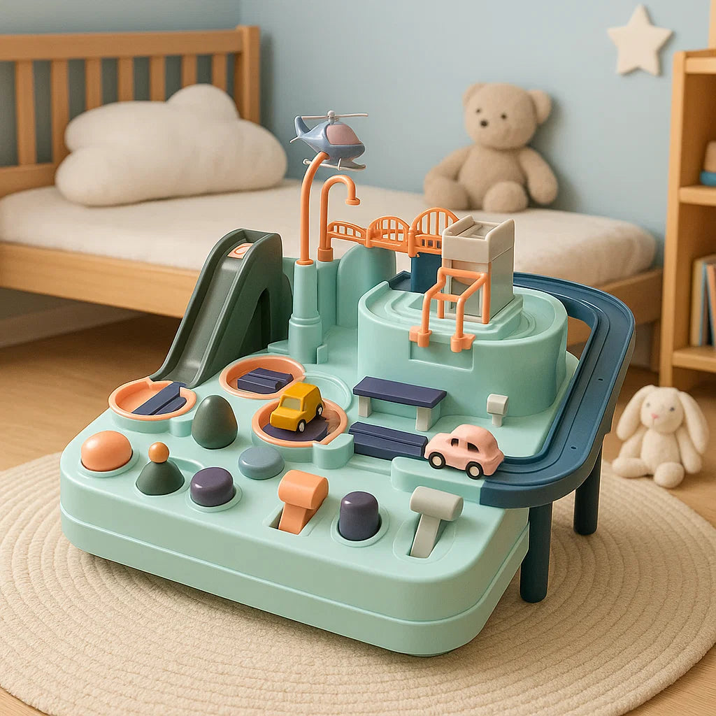 Fun Kids Toy Car Playset 4 Piece Set - Fesara