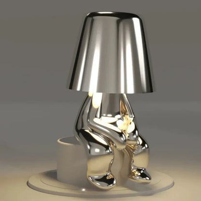 Compact Adjustable Desk Lamp with Dimmer Switch