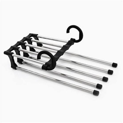 Compact 5-in-1 Multifunctional Storage Rack