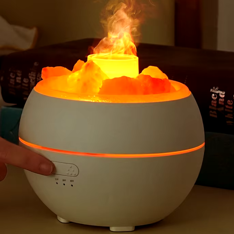 Natural Oil Himalayan Salt Light Diffuser