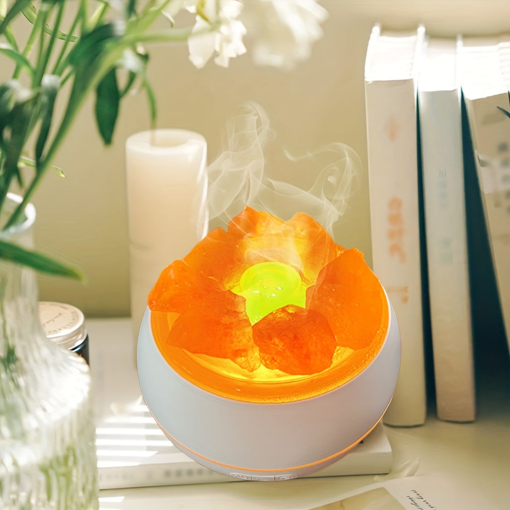 Natural Oil Himalayan Salt Light Diffuser