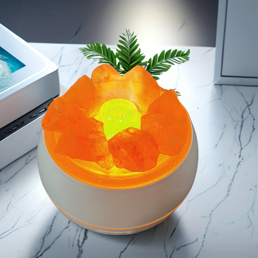 Natural Oil Himalayan Salt Light Diffuser