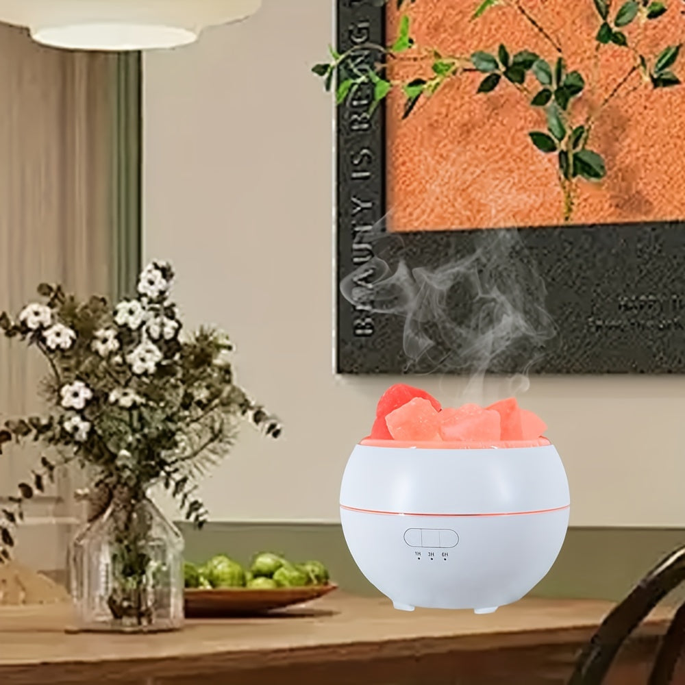 Natural Oil Himalayan Salt Light Diffuser