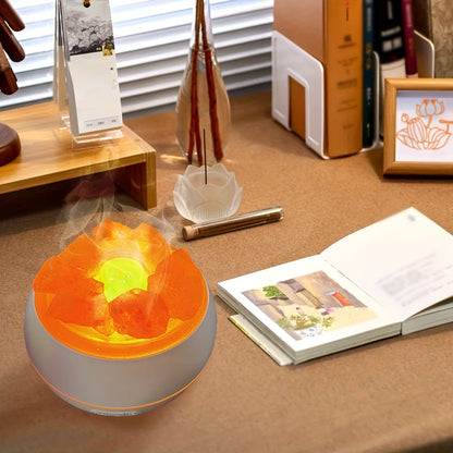 Natural Oil Himalayan Salt Light Diffuser
