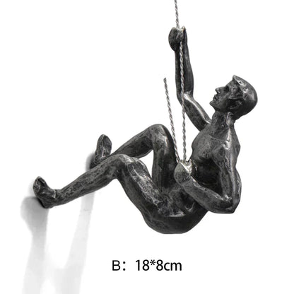 3D Climbing Wall Art Decoration