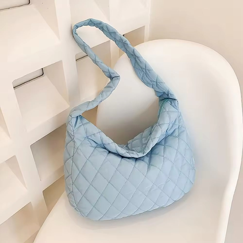 Soft Padded Large Crossbody Tote Shoulder Bag