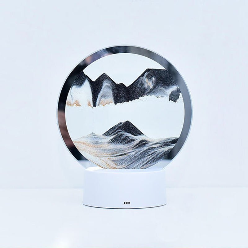 Vibrant Oceanic Art Lamp