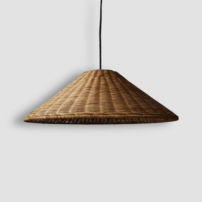 Natural Bamboo LED Hanging Light