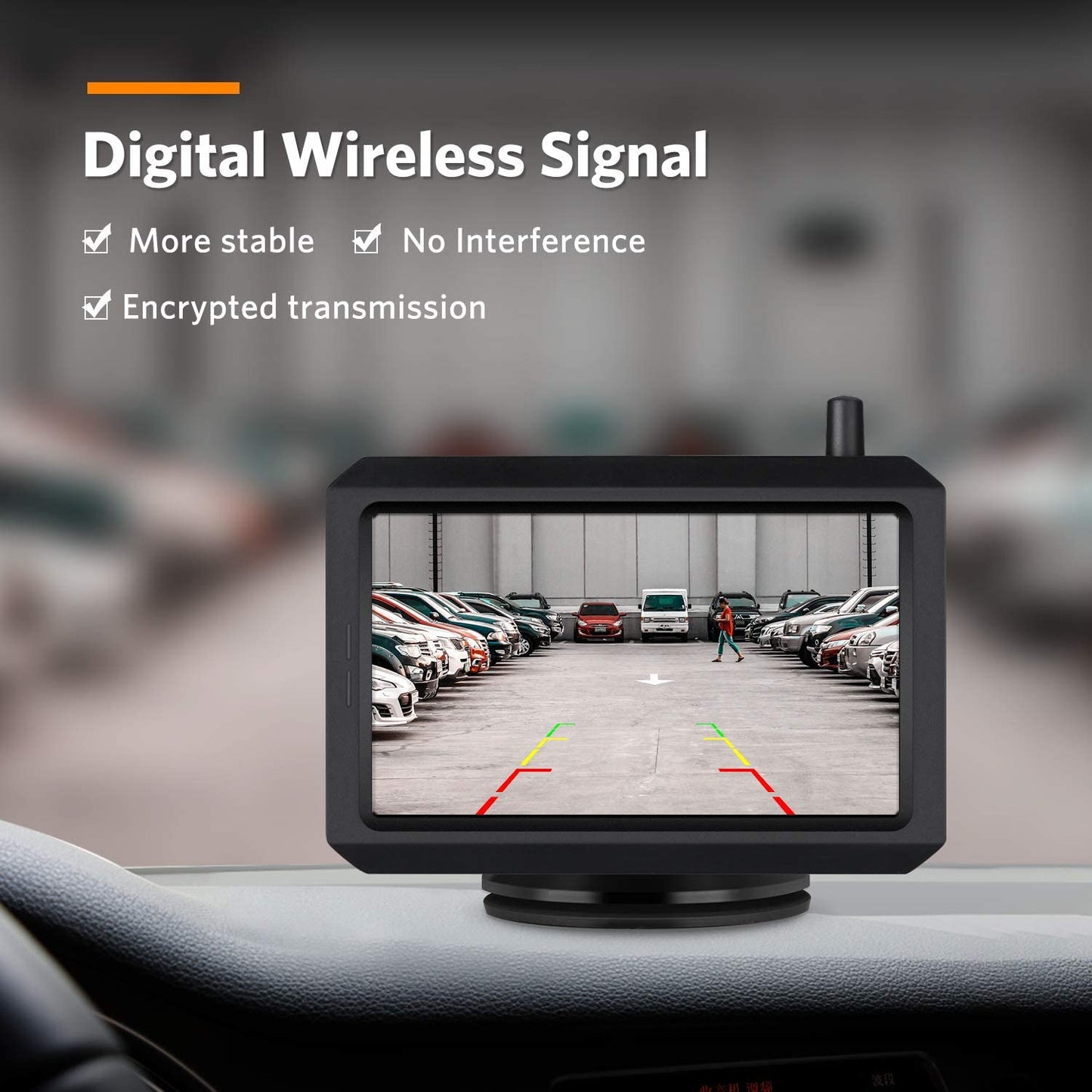Car Backup Camera System with 5 or 7 Screen