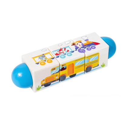 Colorful Interlocking Building Blocks - Fesara