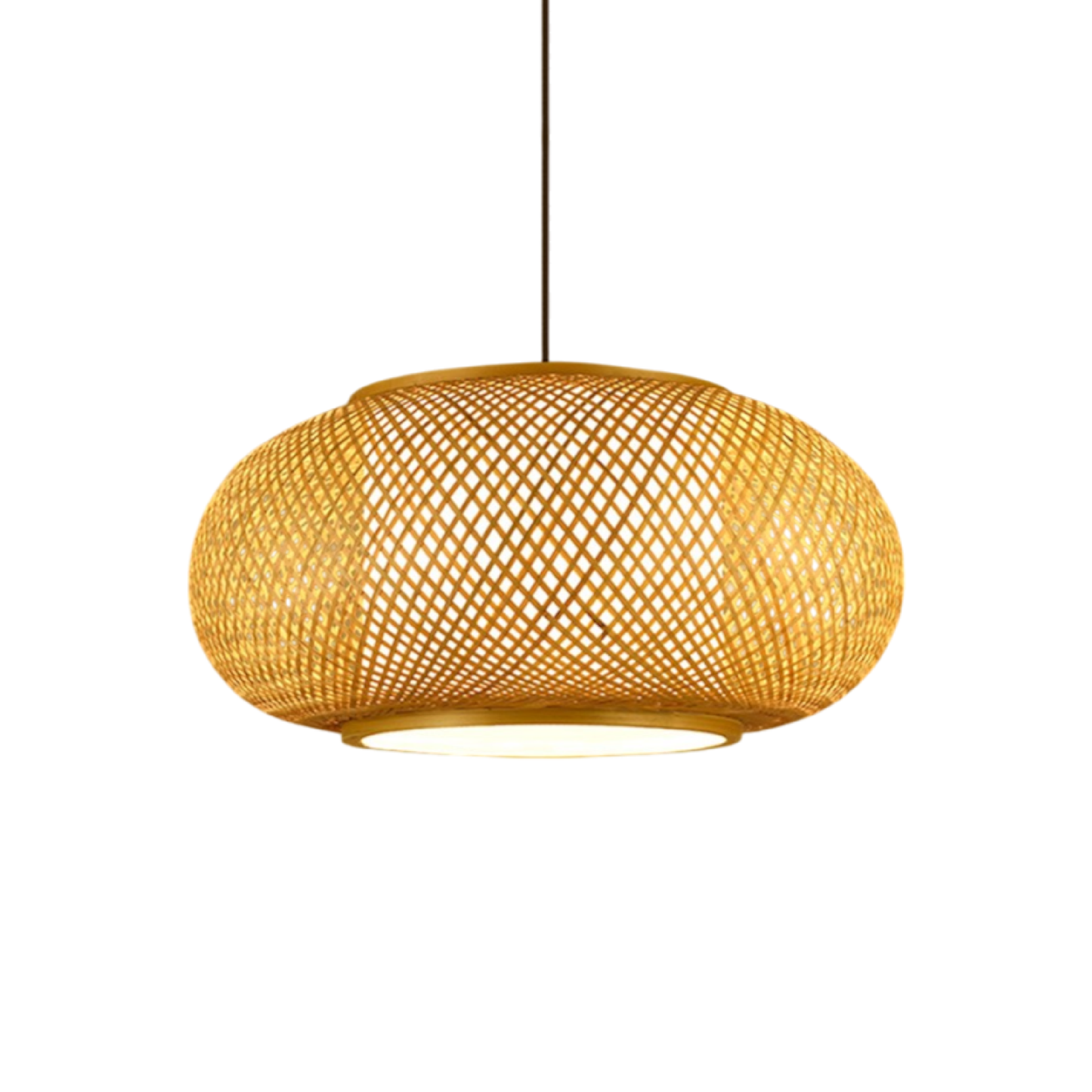 Eco Friendly Bamboo Hanging Light Fixture