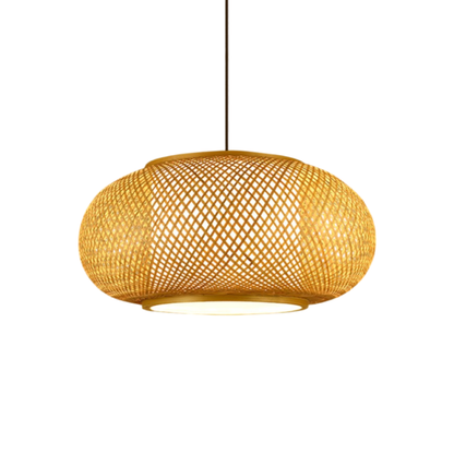 Eco Friendly Bamboo Hanging Light Fixture