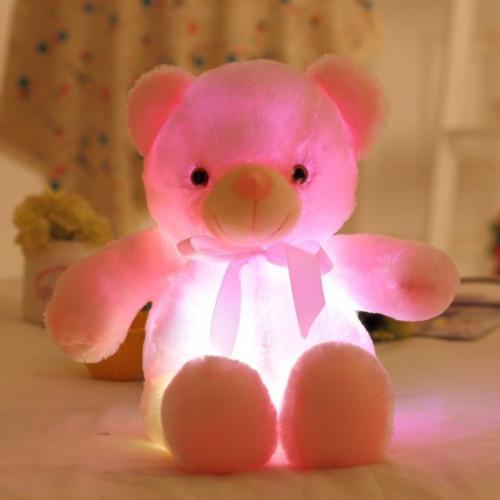 Soft LED Cuddly Teddy Bear Night Light - Fesara