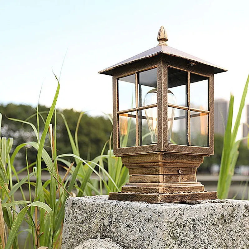Hanging Patio Lantern Exterior Home Lighting Fixture - Fesara