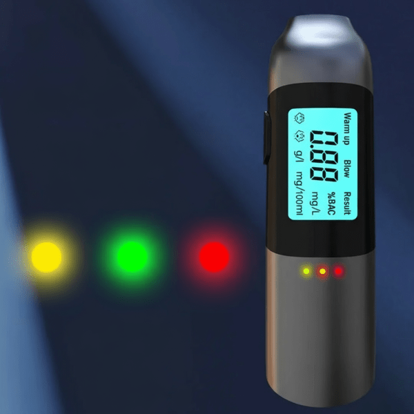 BREATHCHECK – Instant breathalyzer with USB charging & results in 3 seconds 6