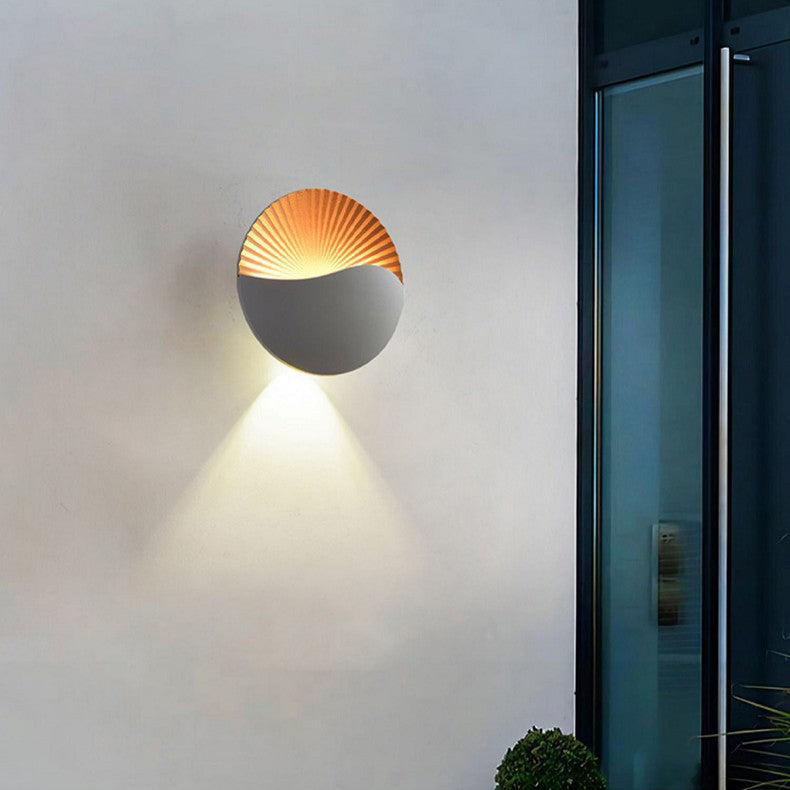Lumaedge Minimalist LED Outdoor Wall Lights - Weather Resistant Garden Lighting-4