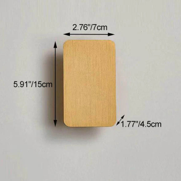 Simple Glass LED Wall Light 2 Pack