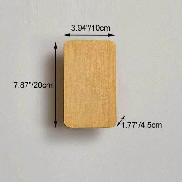Simple Glass LED Wall Light 2 Pack