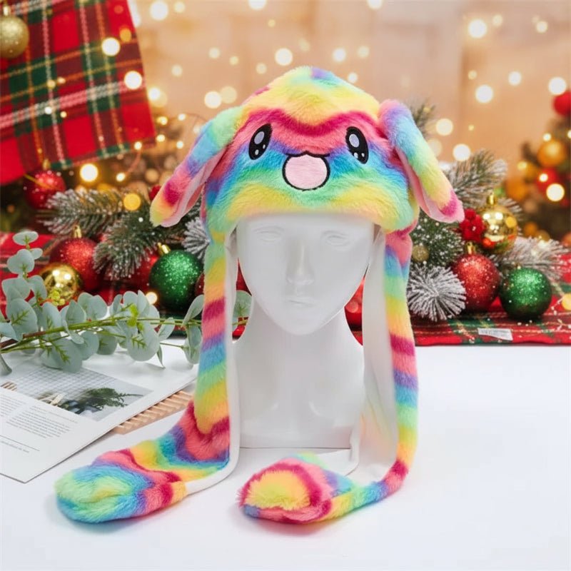Cute Bunny Hat with Soft Ears and Plush Design
