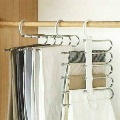 Compact 5-in-1 Multifunctional Storage Rack