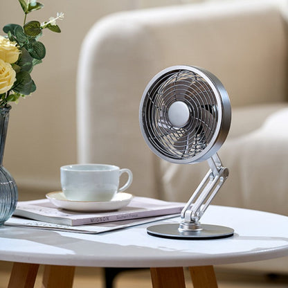 Compact Portable 360 Rotating Mini Desk Fan
