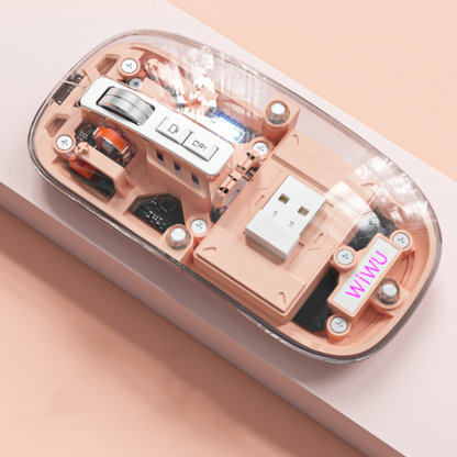 Sleek Wireless Quiet Bluetooth Computer Mouse