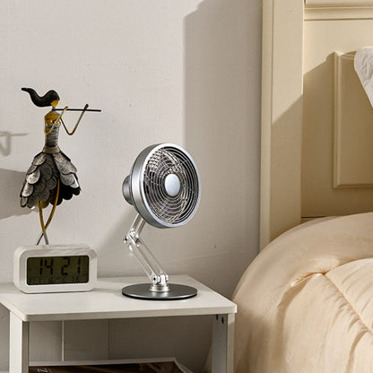 Compact Portable 360 Rotating Mini Desk Fan
