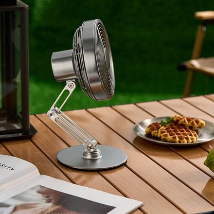 Compact Portable 360 Rotating Mini Desk Fan