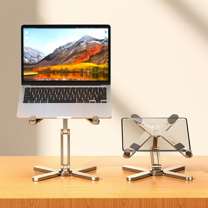 Portable Adjustable Cooling Laptop Table Stand