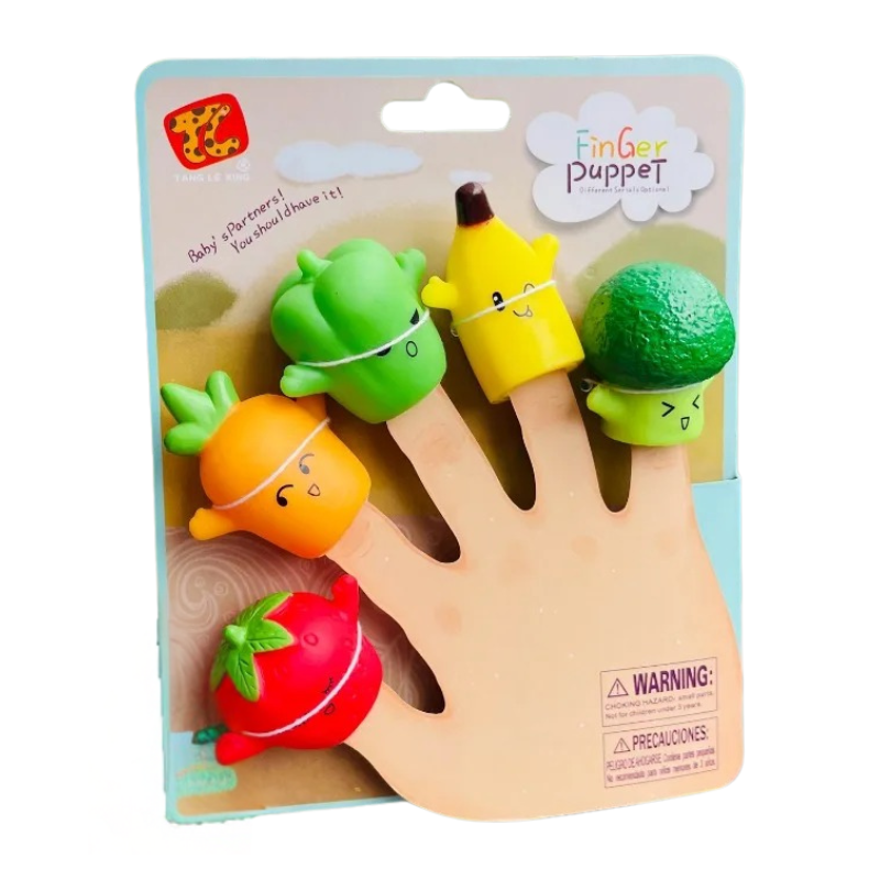 Colorful Finger Puppets Friends