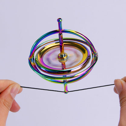Calming Metal Spinning Desk Toy