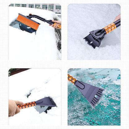 Ice Scraper And Deicer Tool For Cars