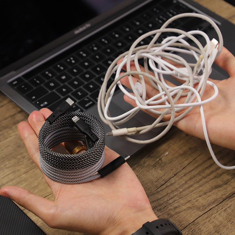 Compact Magnetic Cable Management Circle - Fesara