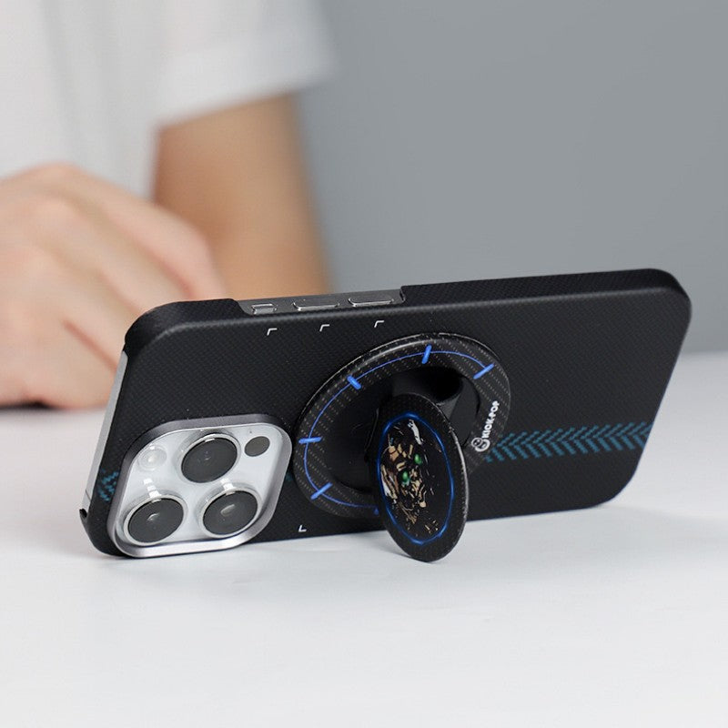 Slim Magnetic Phone Ring Holder Stand