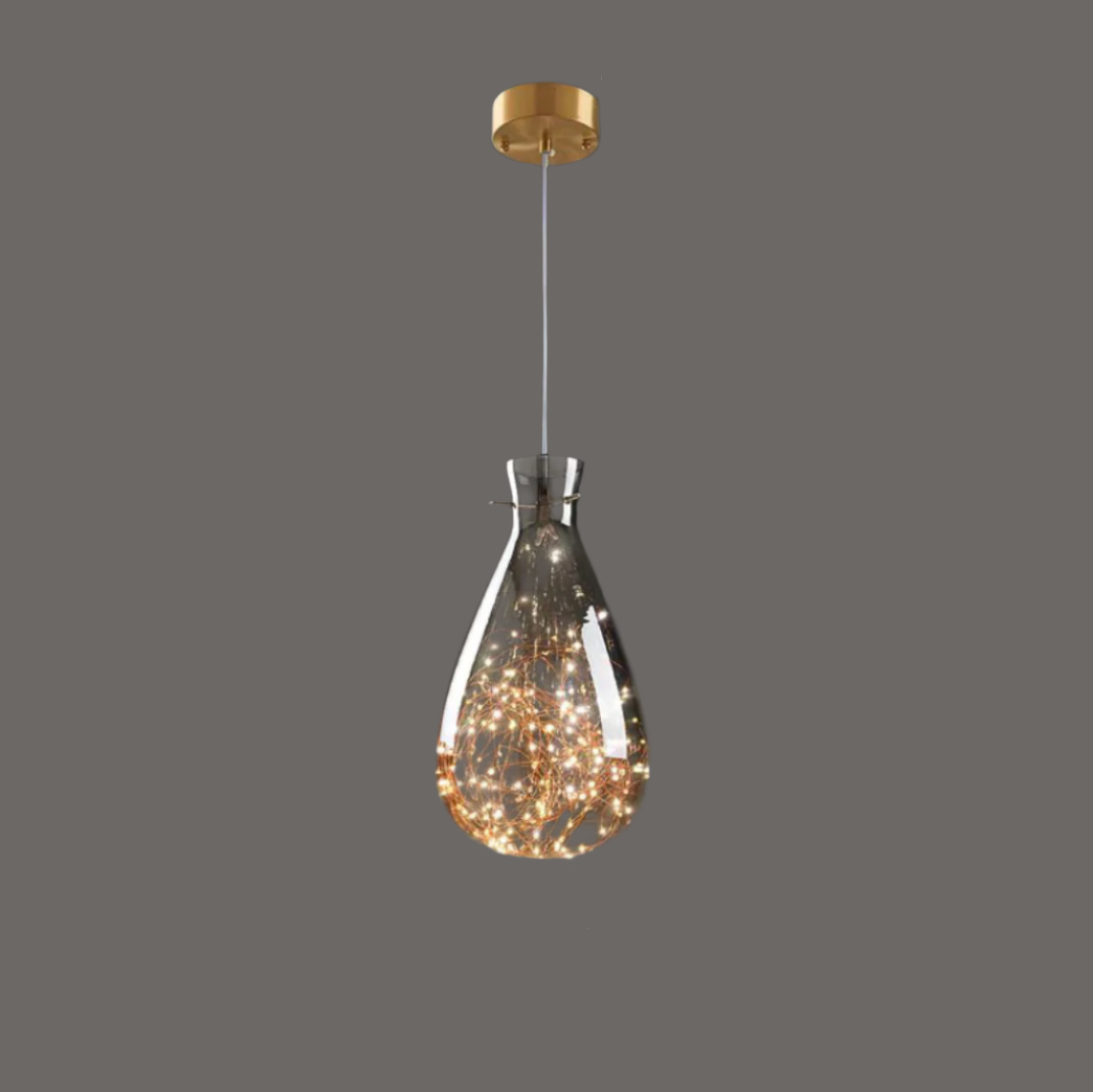 Grey Pendant Light Fixture