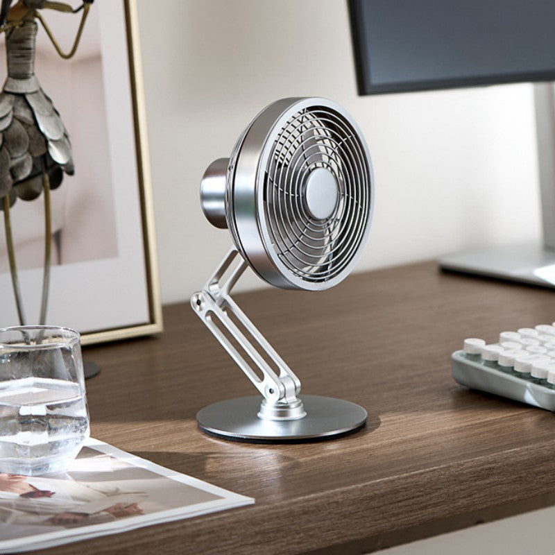 Compact Portable 360 Rotating Mini Desk Fan - Fesara