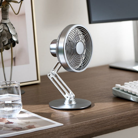 Compact Portable 360 Rotating Mini Desk Fan - Fesara