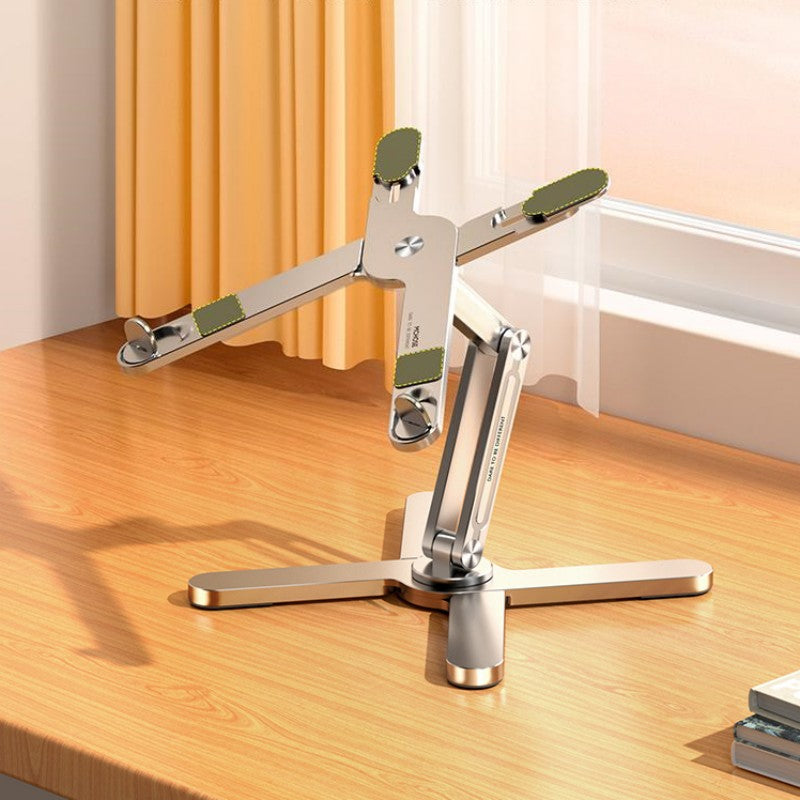 Portable Adjustable Cooling Laptop Table Stand