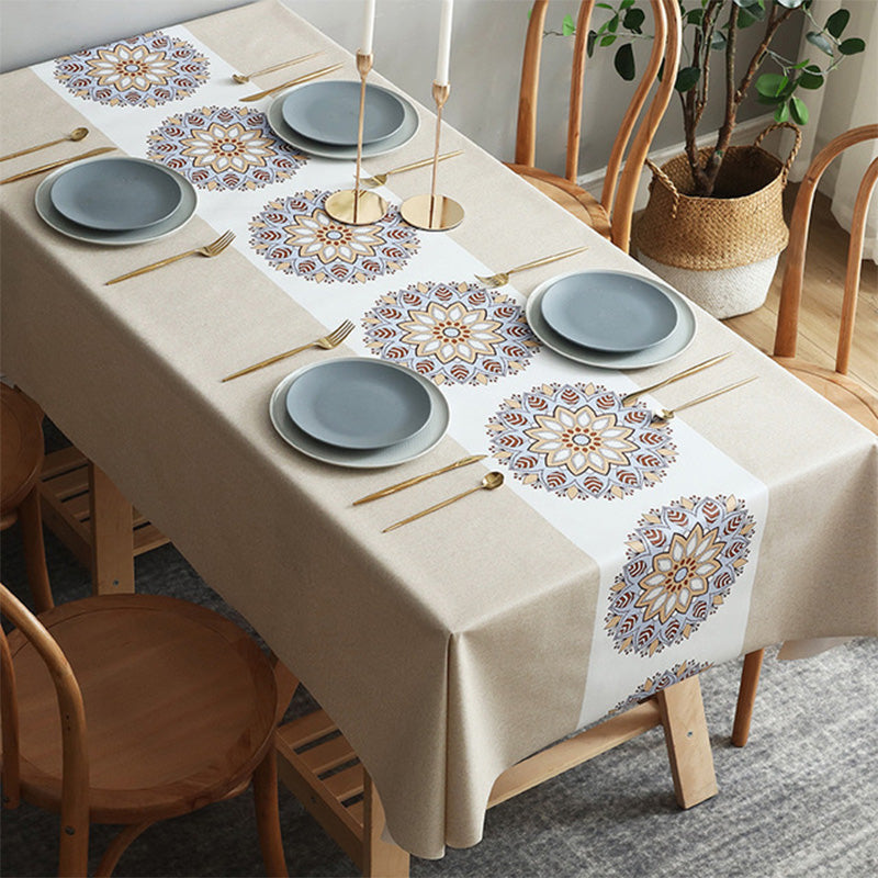 Waterproof Easy Clean Dining Table Cover