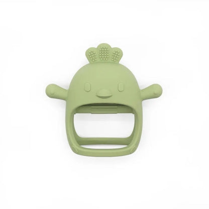 Soft Baby Teething Mitten | Gentle Silicone Chew Toy