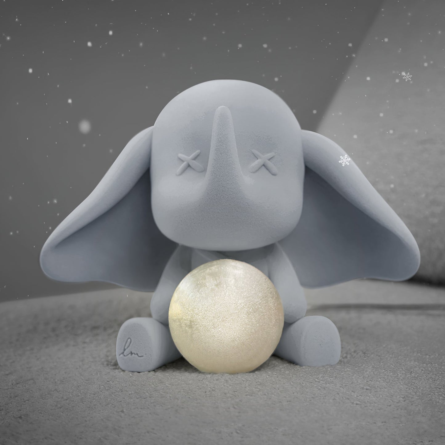 Cute Mini Elephant Table Lamp