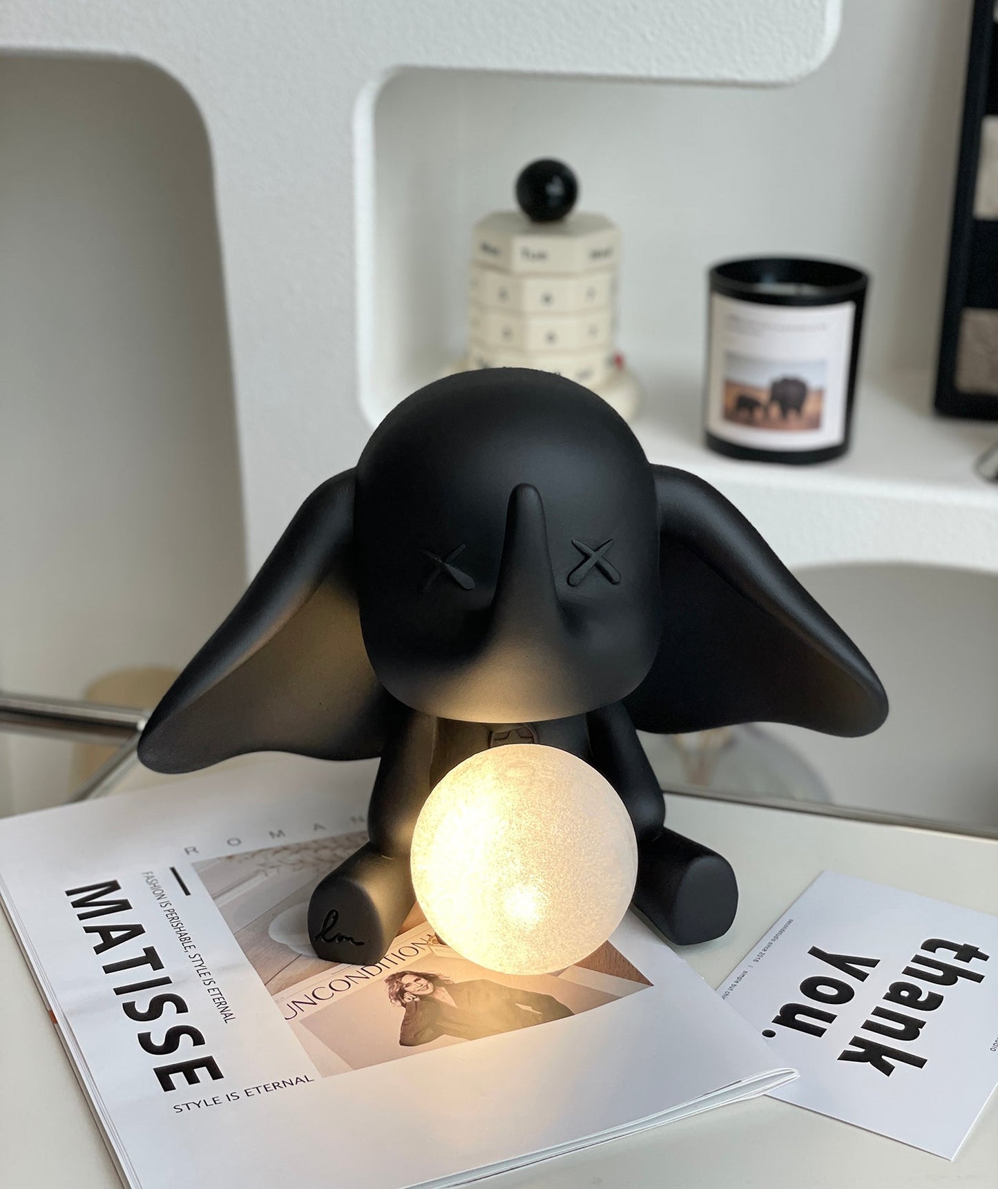 Cute Mini Elephant Table Lamp