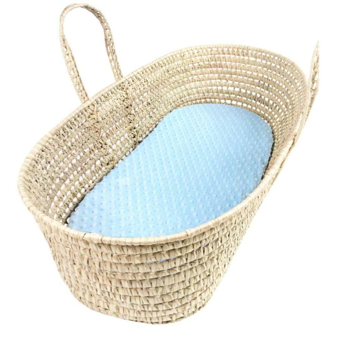 Cute Baby Moses Basket Mattress Protector
